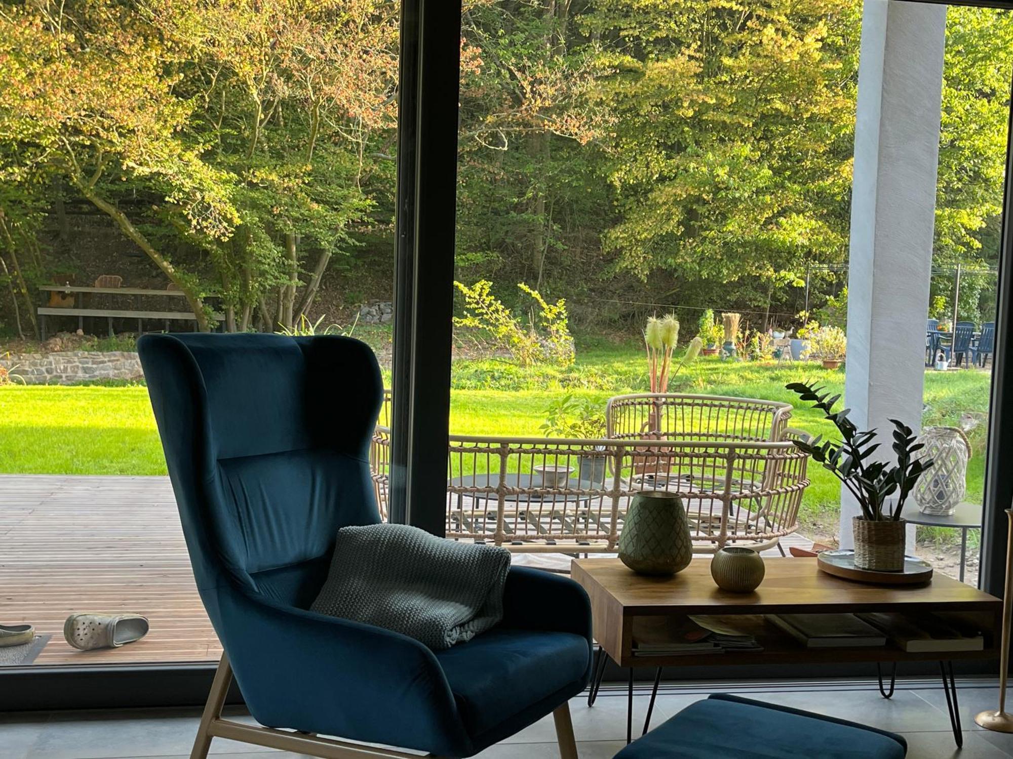 Ferienhaus Waldbaden Im Nationalpark Eifel- Am Bach شليدن المظهر الخارجي الصورة